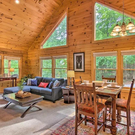 Moonshine Manor Cabin With Hot Tub, Near Lake Lure Exterior foto