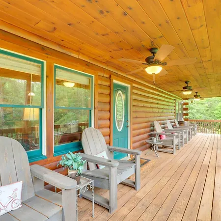 Moonshine Manor Cabin With Hot Tub, Near Lake Lure Exterior foto